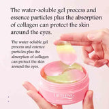 60pcs/box Seaweed Sakura Crystal Collagen Eye Mask Anti Dark Circles Moisturizing Anti-aging Eye Patches Gel Masks Skin Care