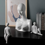 Geometric Woman Sculpture