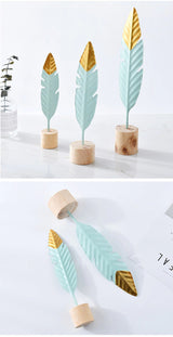 Feather Sculptures Decor