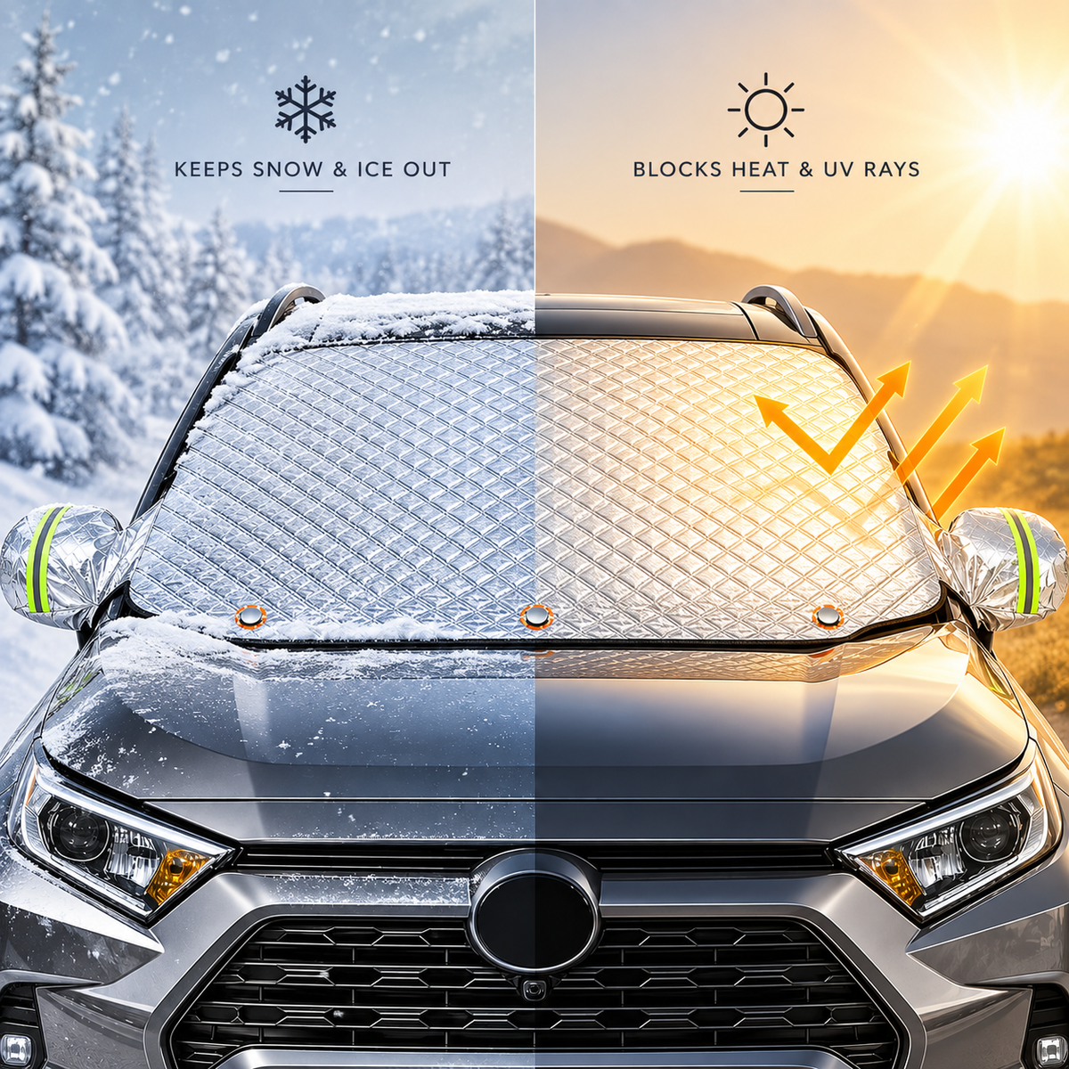 AutoShield™ | Magnetic All-Season Windscreen Cover