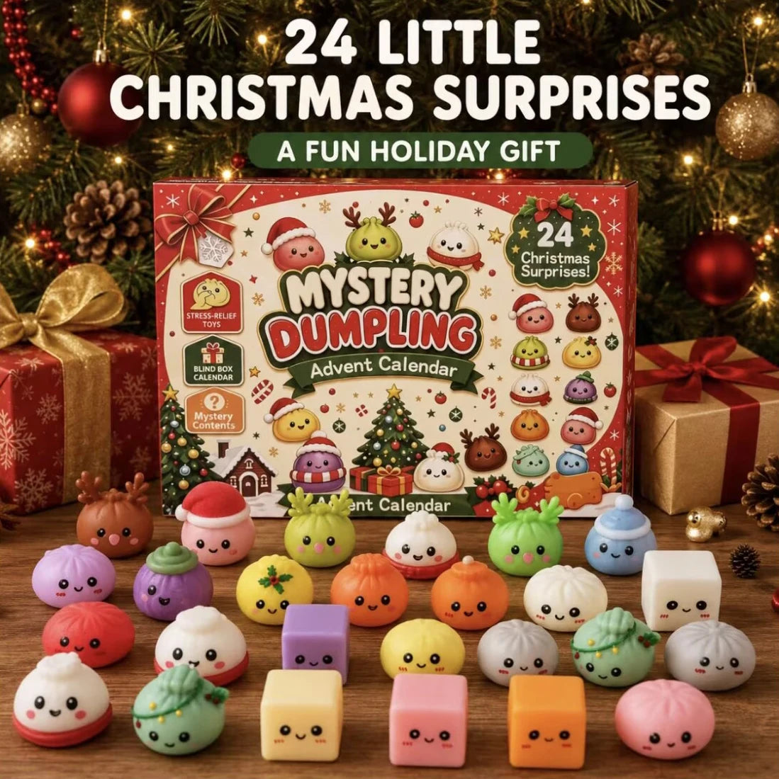 Merry Mochi™ | Christmas Squishies