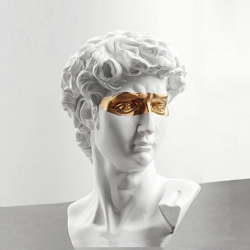 Michelangelo Gold Eye Mask