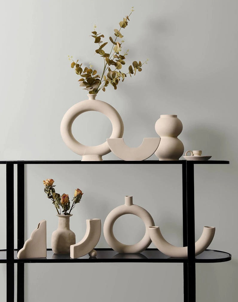 Geometric Shape Vases