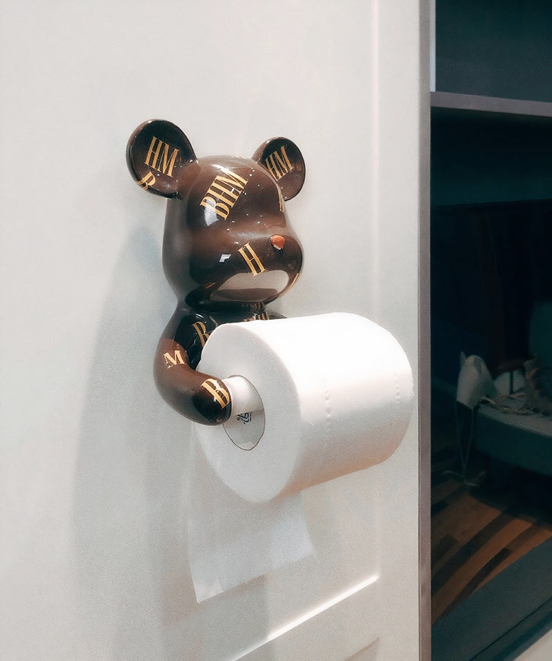 Luxe Bear Towel Holder - 2nd unit 50% off no code required 🤍